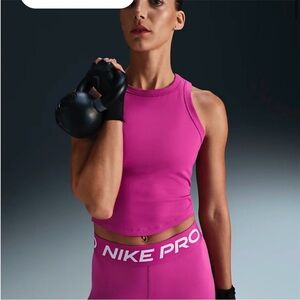 Nike Pro Fuchsia Workout Tank